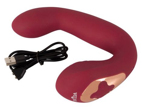 Wibrator króliczek Javida thumping shaking silikonowy 17 cm USB - 10