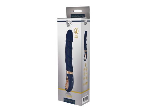 Wibrator punktu G Goddess Collection Belenos niebieski USB 23 cm - 5