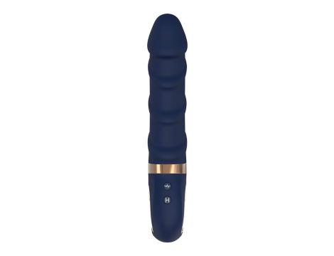 Wibrator punktu G Goddess Collection Belenos niebieski USB 23 cm - 2
