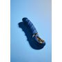 Wibrator punktu G Goddess Collection Belenos niebieski USB 23 cm - 4