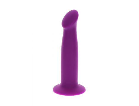 Dildo silikonowe Goodhead ToyJoy fioletowe 16 cm