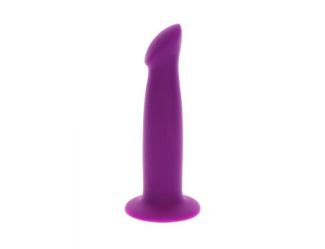 Dildo silikonowe Goodhead ToyJoy fioletowe 16 cm - 3