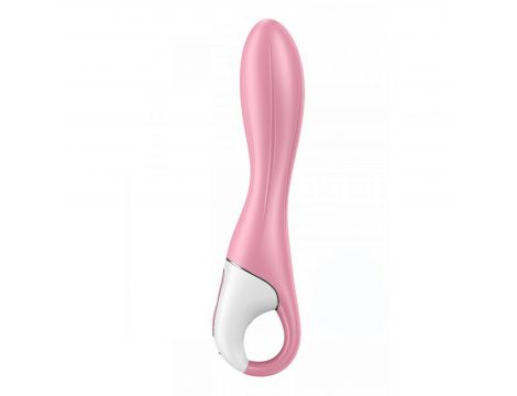 Wibrator nadmuchiwany Satisfyer Air Pump 2 jasnoczerwony USB 21 cm