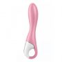 Wibrator nadmuchiwany Satisfyer Air Pump 2 jasnoczerwony USB 21 cm - 2
