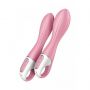 Wibrator nadmuchiwany Satisfyer Air Pump 2 jasnoczerwony USB 21 cm - 5