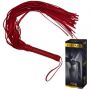 Długi czerwony bicz skórzany Alive 69 cm - 5
