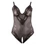 Body erotyczne ouvert z siatki Cottelli Curves 3XL - 11