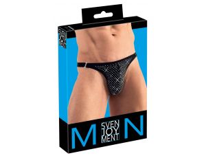 Stringi męskie Svenjoyment z brokatowymi kamieniami S