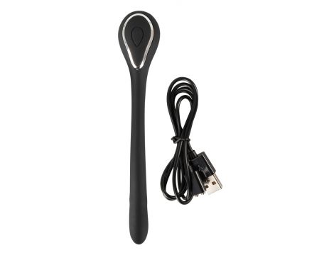 Wibrujący dilatator cewkowy Penisplug silikonowy USB 13,5 cm - 16