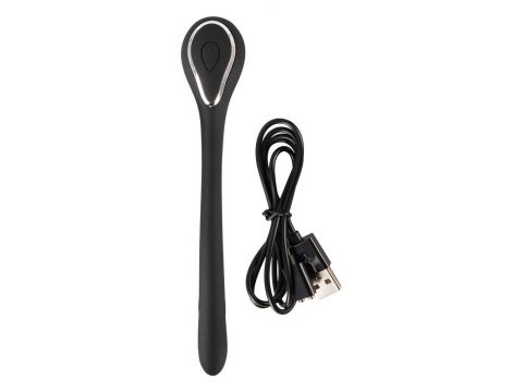 Wibrujący dilatator cewkowy Penisplug silikonowy USB 13,5 cm - 15