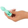 Korek analny mini silikonowy Cuties zielony 8 cm - 15