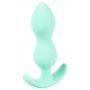 Korek analny mini silikonowy Cuties zielony 8 cm - 6