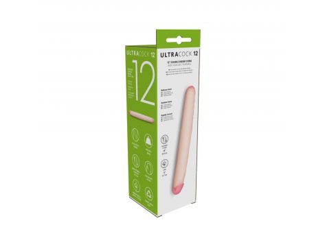 Dildo podwójne Me You Us Ultra Cock 12 cali PVC - 4