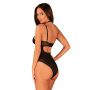 Body erotyczne Selinne Obsessive czarne XS/S - 3