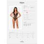 Body erotyczne Selinne Obsessive czarne XS/S - 8