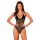Body erotyczne Obsessive Selinne czarne M/L