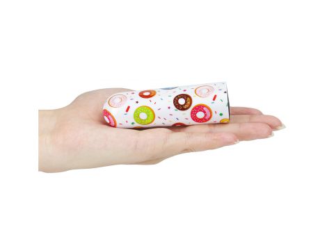 Wibrator mini akumulatorowy Donut Lovetoy 8 cm wodoodporny - 11