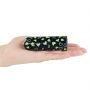 Mini wibrator Lovetoy serce świecący w ciemności ładowalny zielony 8cm - 12