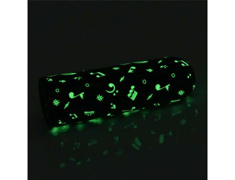 Mini wibrator ładowalny świecący w ciemności Lovetoy zielony 8 cm - 15