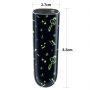 Mini wibrator ładowalny świecący w ciemności Lovetoy zielony 8 cm - 3