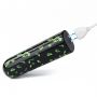 Mini wibrator ładowalny świecący w ciemności Lovetoy zielony 8 cm - 6