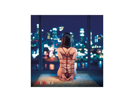 Lina bondage Scandal czerwona 10 m Calexotics - 4