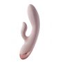 Wibrator duo punktu G Vivre Coco silikonowy różowy USB 23 cm - 4