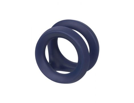 Pierścień erekcyjny Viceroy Dual Ring silikonowy niebieski - 9