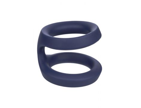 Pierścień erekcyjny Viceroy Dual Ring silikonowy niebieski - 11