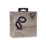 Pierścień erekcyjny Viceroy Dual Ring silikonowy niebieski - 3
