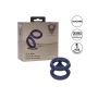 Pierścień erekcyjny Viceroy Dual Ring silikonowy niebieski - 5