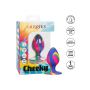 Korek analny silikonowy Calexotics tie dye medium 7.5 cm - 5