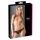 Figi koronkowe z otwartym kroczem Cottelli LINGERIE czarne XL