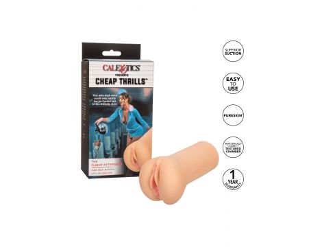 Masturbator Cheap Thrills Stewardessa jasny 14 cm - 7