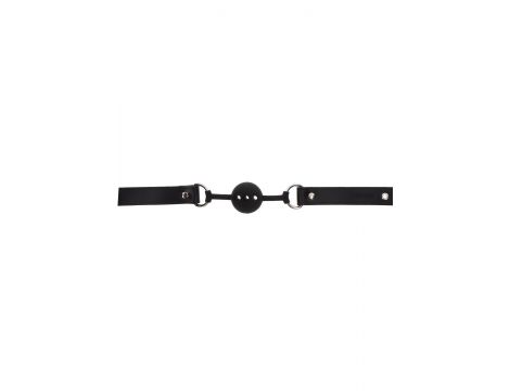 Knebel z kulką silikonową Taboom czarny 63 cm - 3
