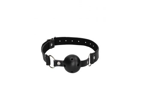 Knebel z kulką i klamrami na sutki Ouch! 30 cm - 3