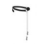 Knebel z kulką i klamrami na sutki Ouch! 30 cm - 5