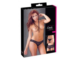 Zestaw majtek Cottelli Lingerie czarny XL