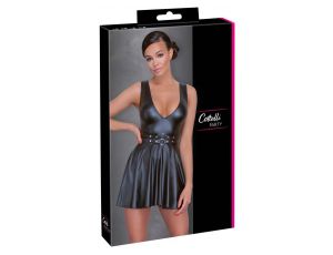 Krótka sukienka rozkloszowana Cottelli PARTY czarna