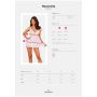 Babydoll Obsessive Heavenlly z koronką i stringami XS/S - 8