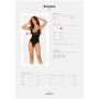 Body Obsessive Bellastia czarne XL 2XL - 8