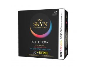 Prezerwatywy SKYN Feel Everything Selection+ 35 sztuk