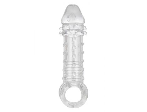 Przedłużka na penisa Ultimate Stud Extender Calexotics przezroczysta 16 cm