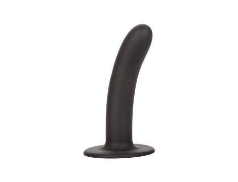 Dildo analne Boundless silikonowe gładkie czarne 15 cm Calexotics