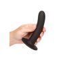 Dildo analne Boundless silikonowe gładkie czarne 15 cm Calexotics - 4
