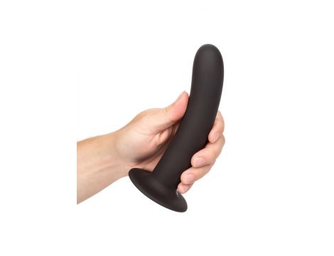 Dildo analne silikonowe Boundless czarne 18 cm - 3