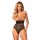 Figi otwarte Obsessive Arienna czarne XS/S