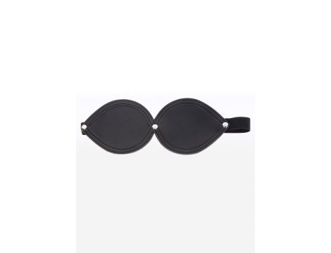 Opaska na oczy Taboom Infinity czarna wegańska skóra 23 cm - 5