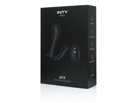 Wibrator do majtek INTY Toys Ace z pilotem USB - 2