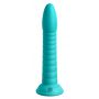 Dildo silikonowe Dillio Platinum Wild Thing turkusowe 19,7 cm - 5